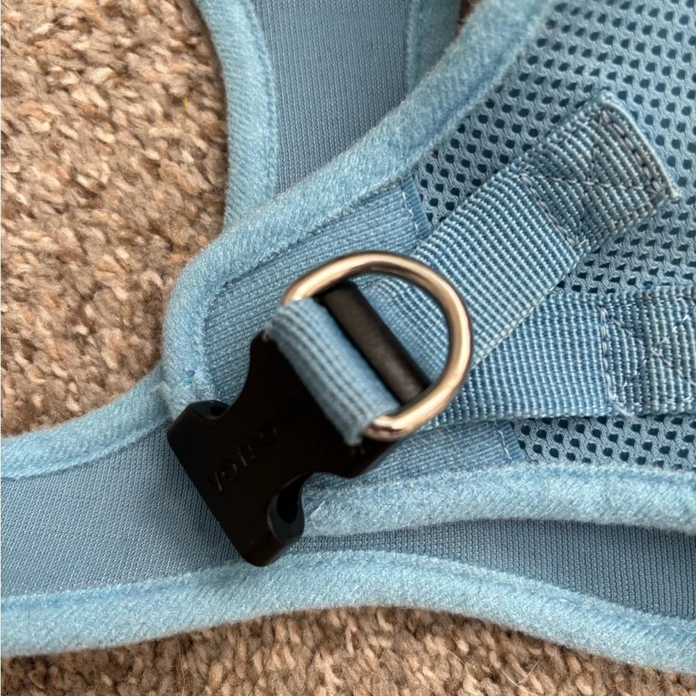 Baby Blue Breathable Mesh Step In Dog Harnesses, 2 available size M - Picture 11 of 12